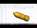 How to create a Bottle in Creo Parametric