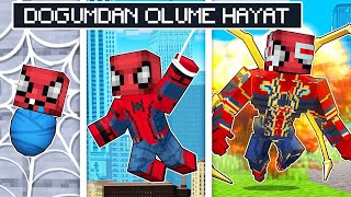 Doğumdan Mezara Demi̇r Örümcek Adam Faki̇ri̇n Hayati - Minecraft