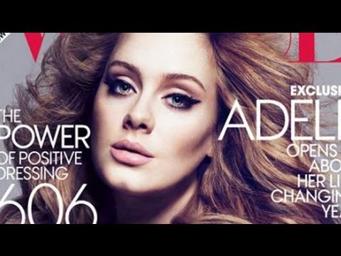 ADELE COVER of VOGUE MAKEUP LOOK