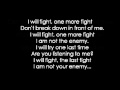 Bullet For My Valentine   The Last Fight (Acoustic) Lyrics