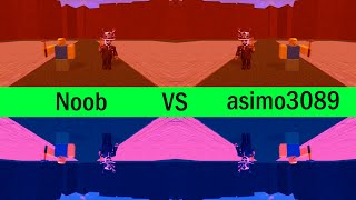 Building Contest Noob Vs. Asimo3089 A Roblox Short