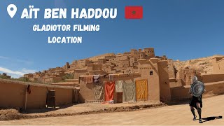 Ait Ben Haddou Ouarzazate Walking Tour -Desert Kasbah Morocco Walk -Sahara Morocco -آيت بن حدو -