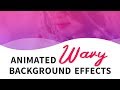 Pure CSS Animated Wavy Background | CSS Animation Effects