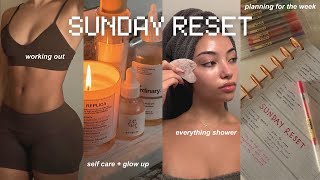 SUNDAY RESET VLOG | full body pamper routine | preparing for the week | cleaning