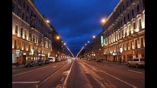 Видео Литейный проспект, Загородный и Владимирский проспект полностью в Санкт-Петербурге от На автомобиле по Санкт-Петербургу, Моравский переулок, Санкт-Петербург, Россия