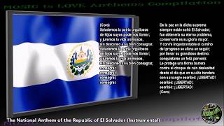 El Salvador National Anthem Instrumental With Lyrics