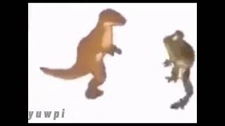 Dinazor ve kurbağa dansı (Dinosaur and frog dance) (slowed)