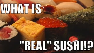 THAT'S NOT REAL SUSHI!! 5 TYPES OF SUSHI IN JAPAN