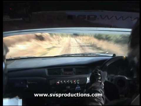  Purcell Brian Daniels in the DJ Rally Hire Mitsubishi Lancer Evo 9