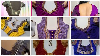 New Fashion Blouse Designlatest Blouse Back Neck & Sleeve Designblouse Back Neck Designs 2025