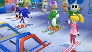 Mario & Sonic At The Olympic Winter Games - Ski Cross Vancouver 2010