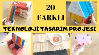 20 farklı TEKNOLOJİ TASARIM PROJESİ /PROJE FİKİRLERİ, teknoloji tasarım icatlar/