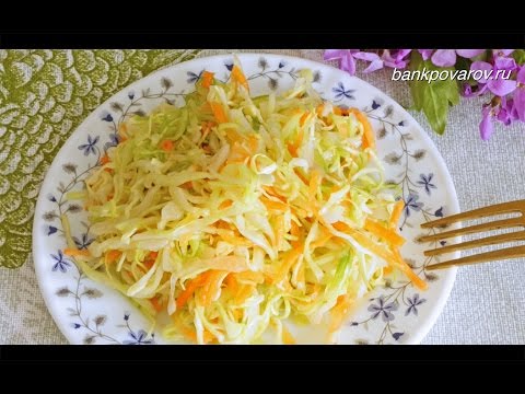 Салаты из капусты белокочанной рецепты с простые и вкусные Салаты из капусты белокочанной рецепты с простые и вкусные