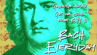 Bach Aria “Gewaltige stößt Gott vom Stuhl” from BWV 10
