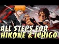 ALL 10 STEPS FOR HIKONE & ICHIGO - BLEACH BRAVE SOULS