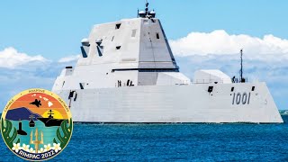 De Puissants Navires Arrivent À Pearl Harbor Pour Le Plus Grand Exercice Rimpac 2022.