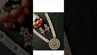 Kundan Rani Haar Design With Earrings