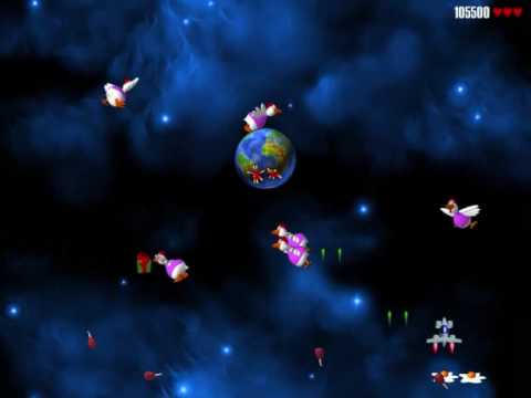 Video of game play for Chicken Invaders