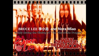 Bruce Lee 李小龙 And Nora Miao In Italy During The Filming Of The Way Of The Dragon