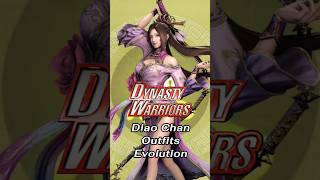 Dynasty Warriors Diao Chan Outfits Evolution