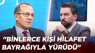 Stüdyoda Hilafet Bayrağı Tartışması Taksim Meydanı