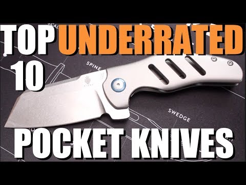 Better Than Bestselling EDC Knives? | Top 10 Underrated Everyday Carry Pocket Knives