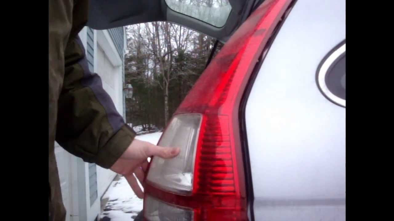 Honda CR-V Tail Light Bulb Replacement (2007-2012) - YouTube 2007 Honda Crv Tail Light Bulb Replacement