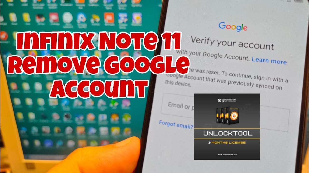 Infinix Note 11 (X663B), Remove Google Account, Bypass Infinix Note 11 (X663B), Remove Google Account, Bypass