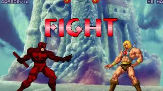 Dc Vs. Marvel Mugen Playthrough Daredevil