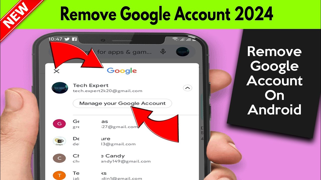 How to Remove Google Account from Android Phone (2022) How to Remove Google Account from Android Phone (2022)
