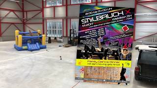 STiiLBRUCH X - 11.11.2017 Wetzikon ZH - #Laser, #Sound & #HüpfBurg Test
