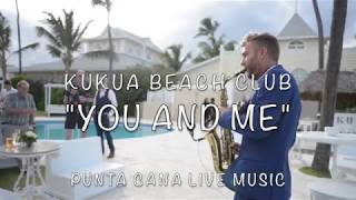 "YOU & ME" sax cover at Kukua Beach Club Wedding