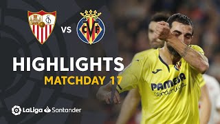 Highlights Sevilla FC vs Villarreal CF (1-2)