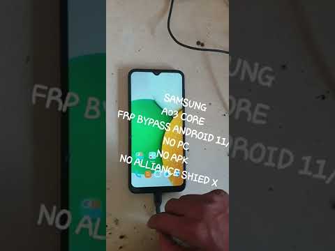 SAMSUNG A03 COREFRP BYPASS ANDROID 11/12 NO PC NO APK NO SAMSUNG A03 COREFRP BYPASS ANDROID 11/12 NO PC NO APK NO