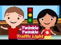 Twinkle Twinkle Traffic Light | Nursery Rhymes Songs for Childrens | Rhymes For Kids | Amulya Kids