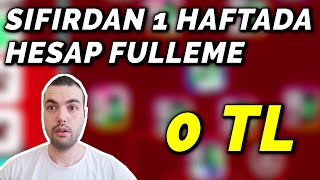 Sifirdan 1 Haftada Hesap Fulleme0 Tl87 Li̇k Menajerle Kadro Efootball 2026 Mobile