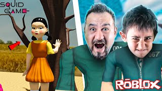 SQUID GAME ama YENİ! ROBLOX İÇİNDE SQUID GAME OYNUYORUZ! △☐◯ (sesegel çocuk oyun