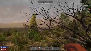 7 Days To Die Alpha 16 Dire Wolf, Biker, Hawaiian On Day One E01