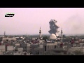 Video: La aviación bombardea posiciones rebeldes al este de Damasco