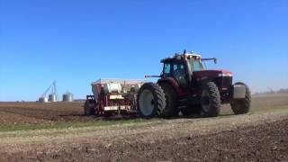 Planting Potatoes near Vincennes Indiana March 2017