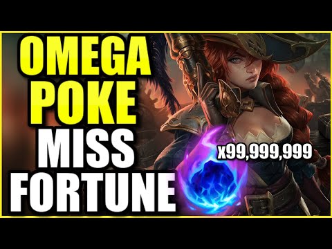 FULL AP MISS FORTUNE SUPPORT 100% CANNOT LOSE LANE IN SEASON 11! THIS OMEGA POKE BOTLANE IS NOT FAIR