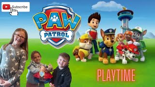 Fun With A Big Paw Patrol Toy Collection
