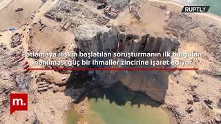 Beyrut'taki patlama: Yeni drone görüntüleriyle felaketin boyutları