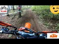 Test riding the 2020 KTM 500 XCF-W at Crow Canyon!