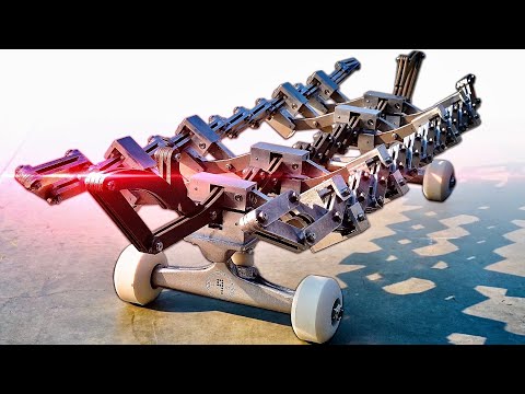 COLLAPSIBLE METAL SKATEBOARD
