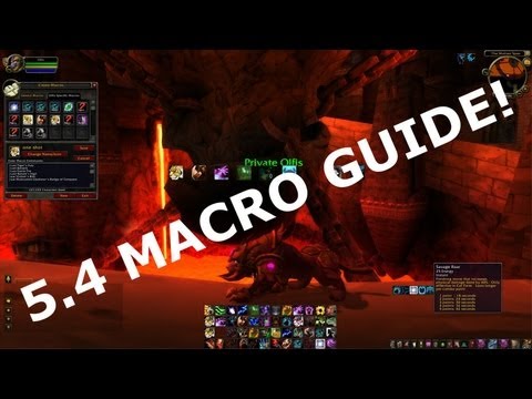 Damage One Shot Macro Guide PvP - World of Warcraft Mists of Pandaria