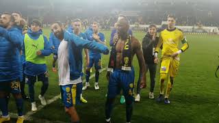 Kasımpaşa Galibiyeti Sonrası Ankaragücü Tribünlerinde Yaşanan Coşkulu Sevinç