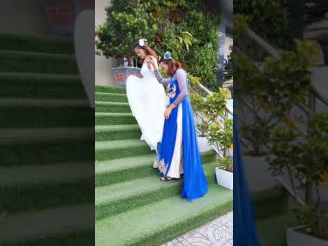 Dạy may áo dài cưới 0947906631