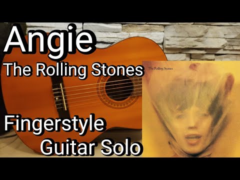 【TAB譜】Angie（悲しみのアンジー）/The Rolling Stones/Fingerstyle Guitar Solo/ソロギター
