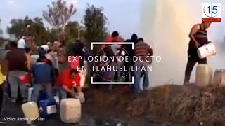 Noticias Explota toma clandestina en Tlahuelilpan, Hidalgo